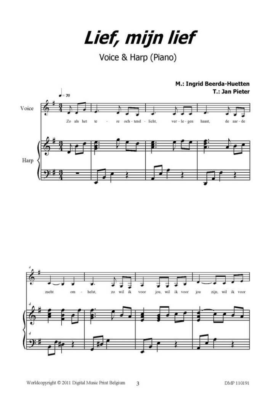 Lief, Mijn Lief Voice scores gallery preview page 2