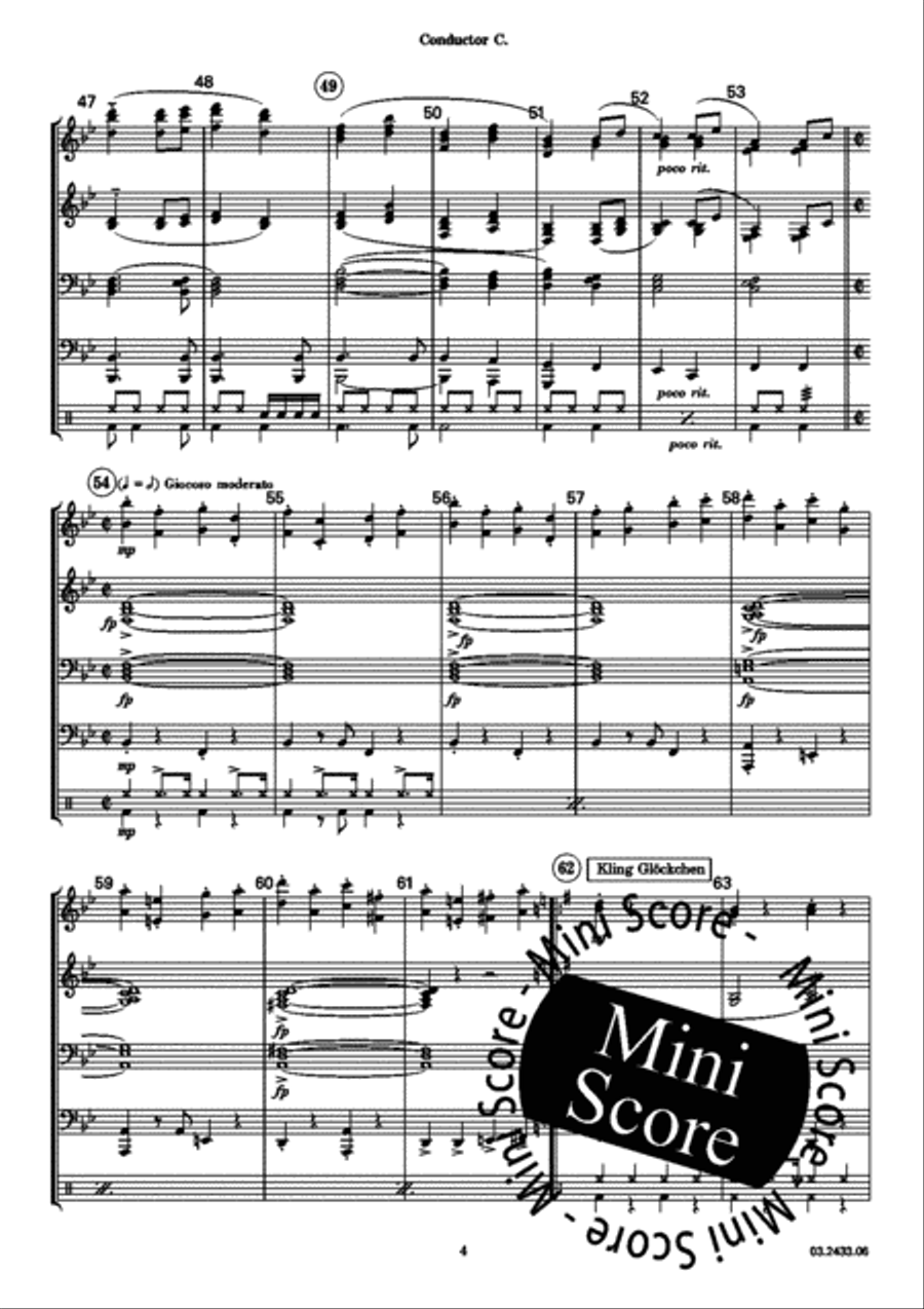 Klingende Weihnacht Fanfare Band scores gallery preview page 30