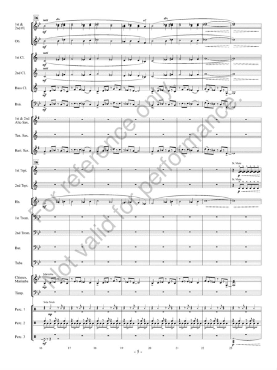 Crush Concert Band scores gallery preview page 6
