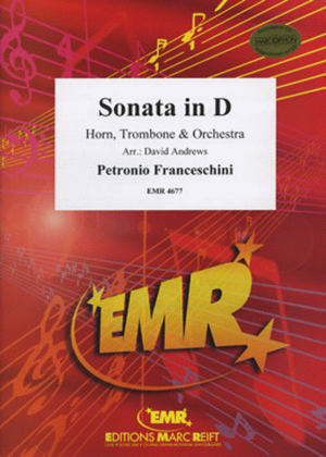 Book cover for Sonata in D