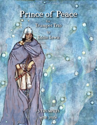 Book cover for Prince of Peace for Trumpet Trio