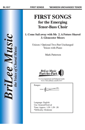 Book cover for First Songs for Emerging Tenor-Bass Choir