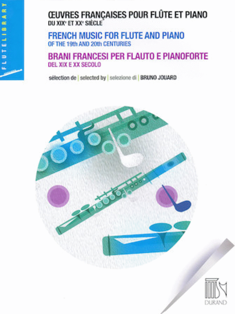 French Music for Flute and Piano of the 19th and 20th Centuries Flute Solo scores gallery preview page 1