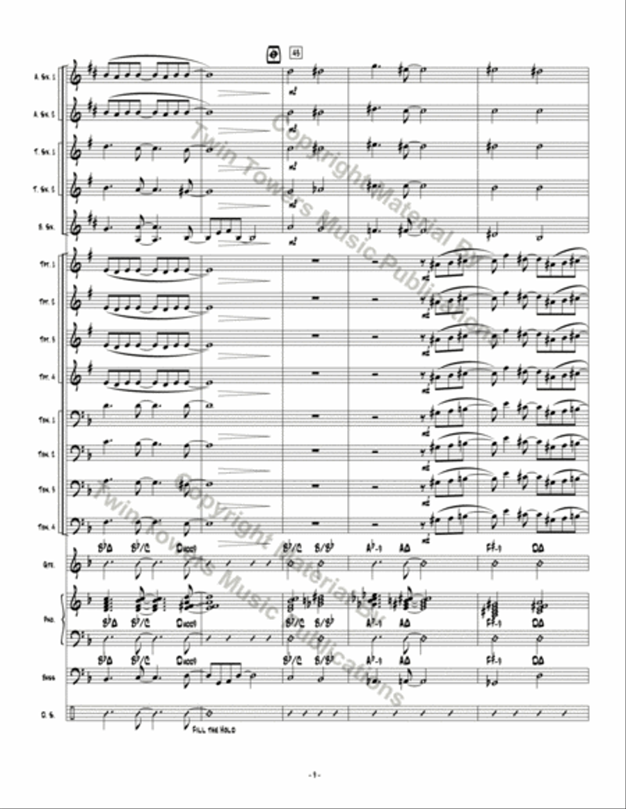 Smoothitude Jazz Ensemble scores gallery preview page 10