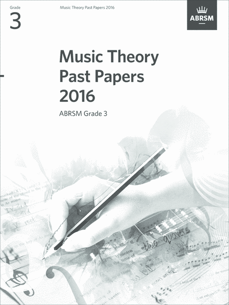 Music Theory Past Papers 2016, ABRSM Grade 3