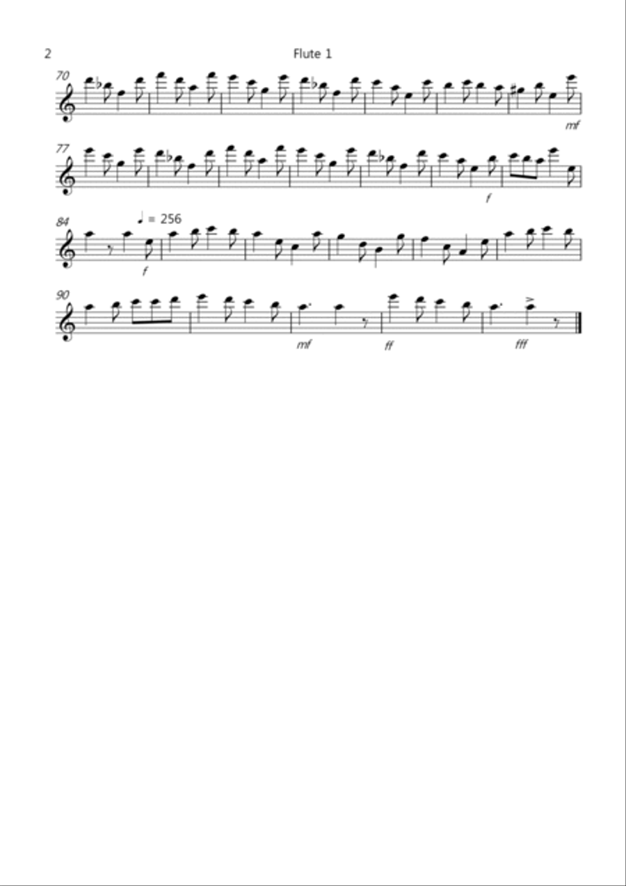 Jill's Jig for Flute Trio Flute Solo scores gallery preview page 5