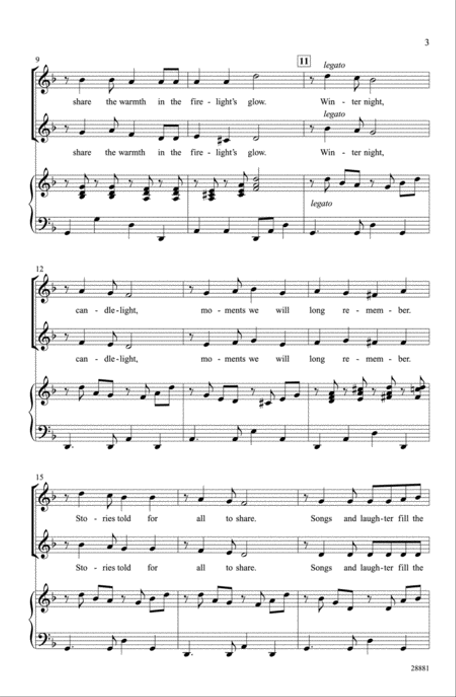 Hanukkah Night Hanukkah Night 2-Part scores gallery preview page 3