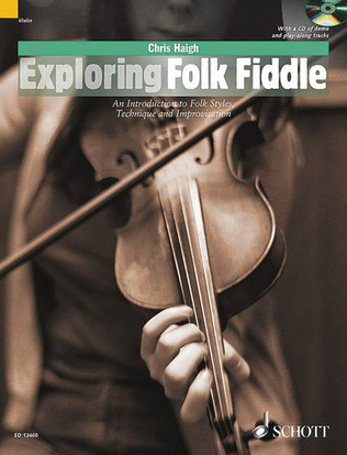 Book cover for Exploring Folk Fiddle