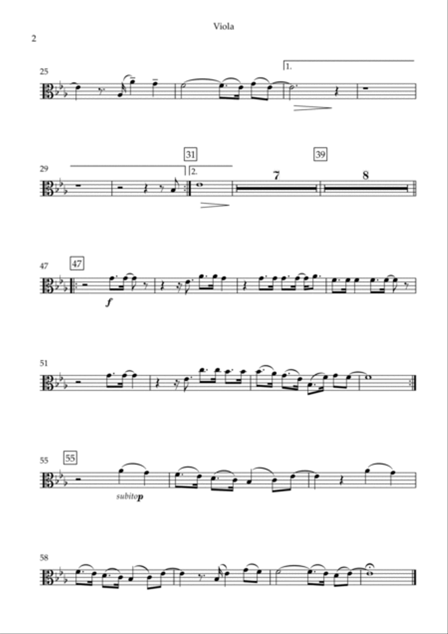 Fix You Viola scores gallery preview page 5
