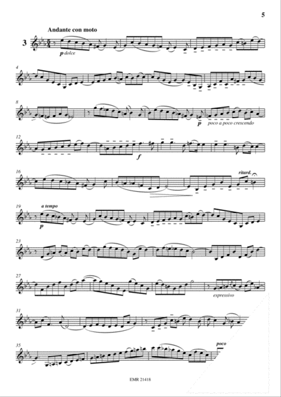 7 Russian Etudes Euphonium scores gallery preview page 5