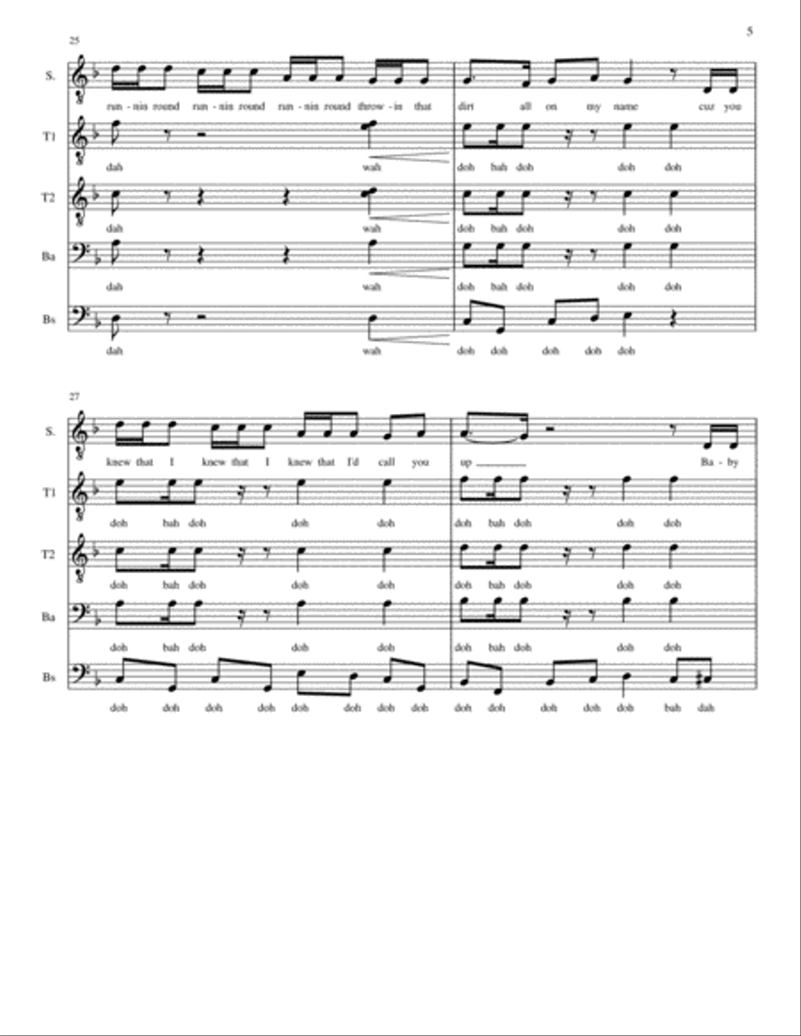 Attention Attention TTBB scores gallery preview page 5