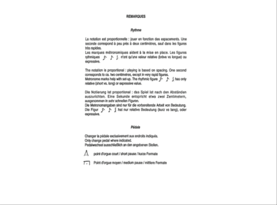 Cloches D'Adieu, Et Un Sourire In Memoriam Olivier Messiaen Piano Solo scores gallery preview page 2