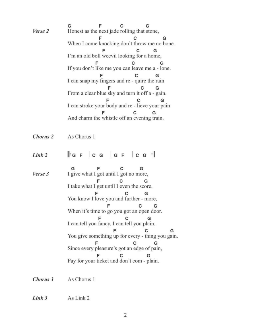 Silvio Acoustic Guitar scores gallery preview page 2