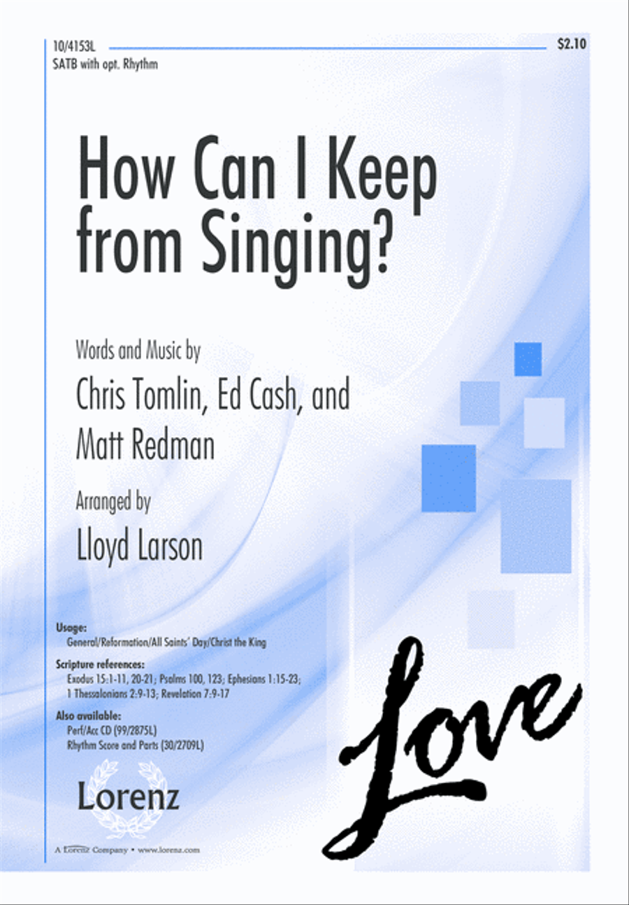 How Can I Keep from Singing? 4-Part scores gallery preview page 2