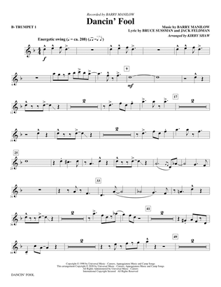 Dancin' Fool (arr. Kirby Shaw) - Bb Trumpet 1