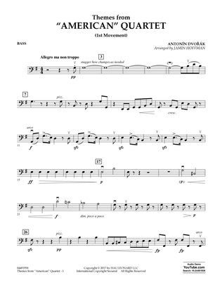 Themes from American Quartet, Movement 1 - Bass