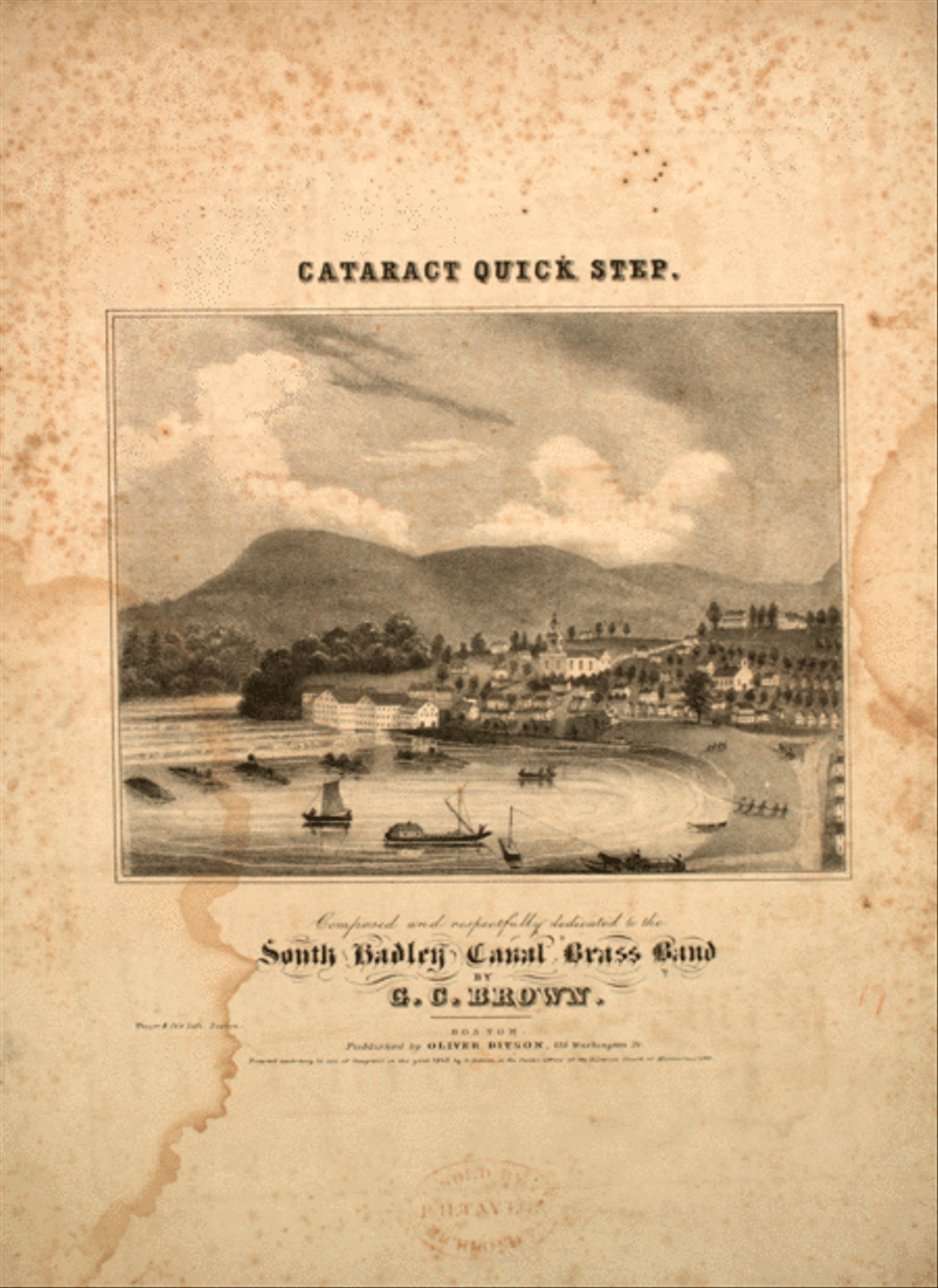 Cataract Quick Step Piano Solo scores gallery preview page 1