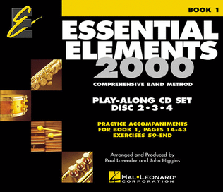 Book cover for Essential Elements for Band - Book 1 Play-Along CD Set