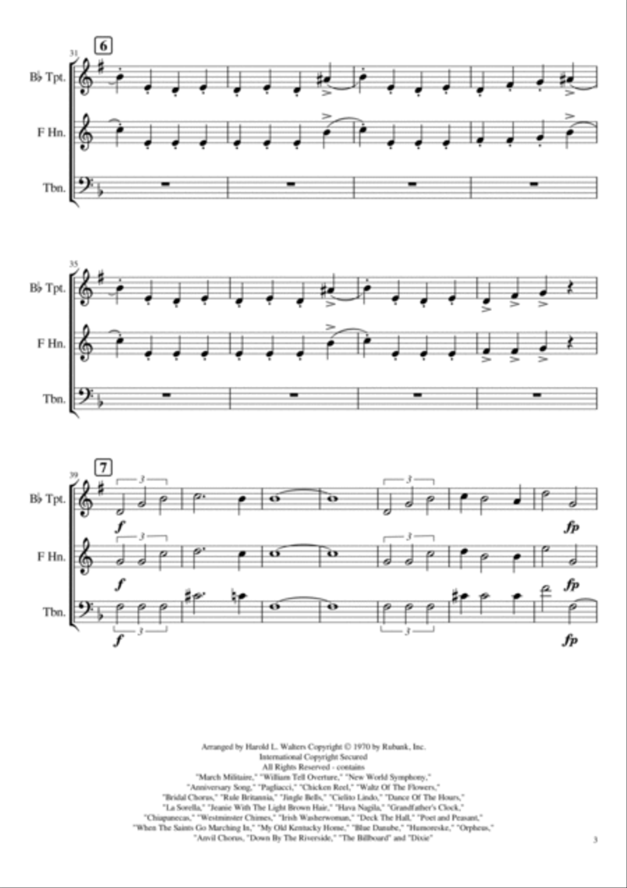 Instant Concert Brass Ensemble scores gallery preview page 3