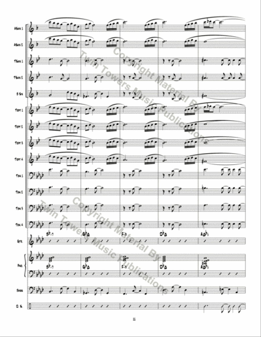 Captiva Island Captiva Island Jazz Ensemble scores gallery preview page 12