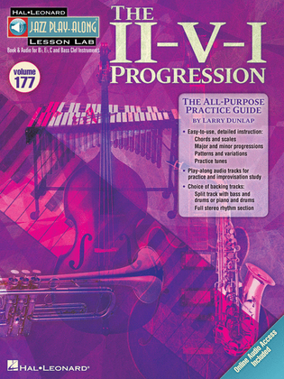 Book cover for The II-V-I Progression