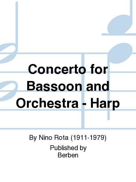 Concerto for Bassoon and Orchestra - Harp