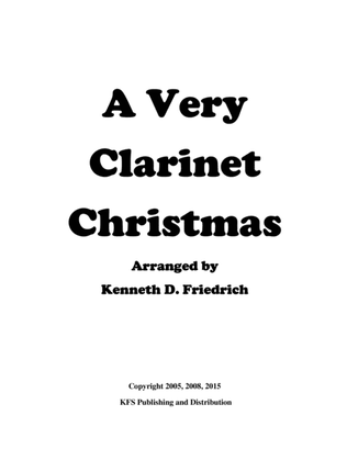 Book cover for A Very Clarinet Christmas