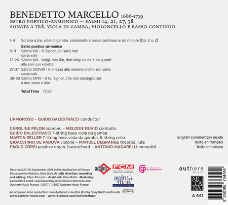 Marcello: Chamber Works