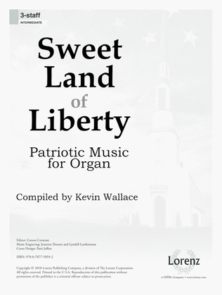 Book cover for Sweet Land of Liberty (Digital Delivery)