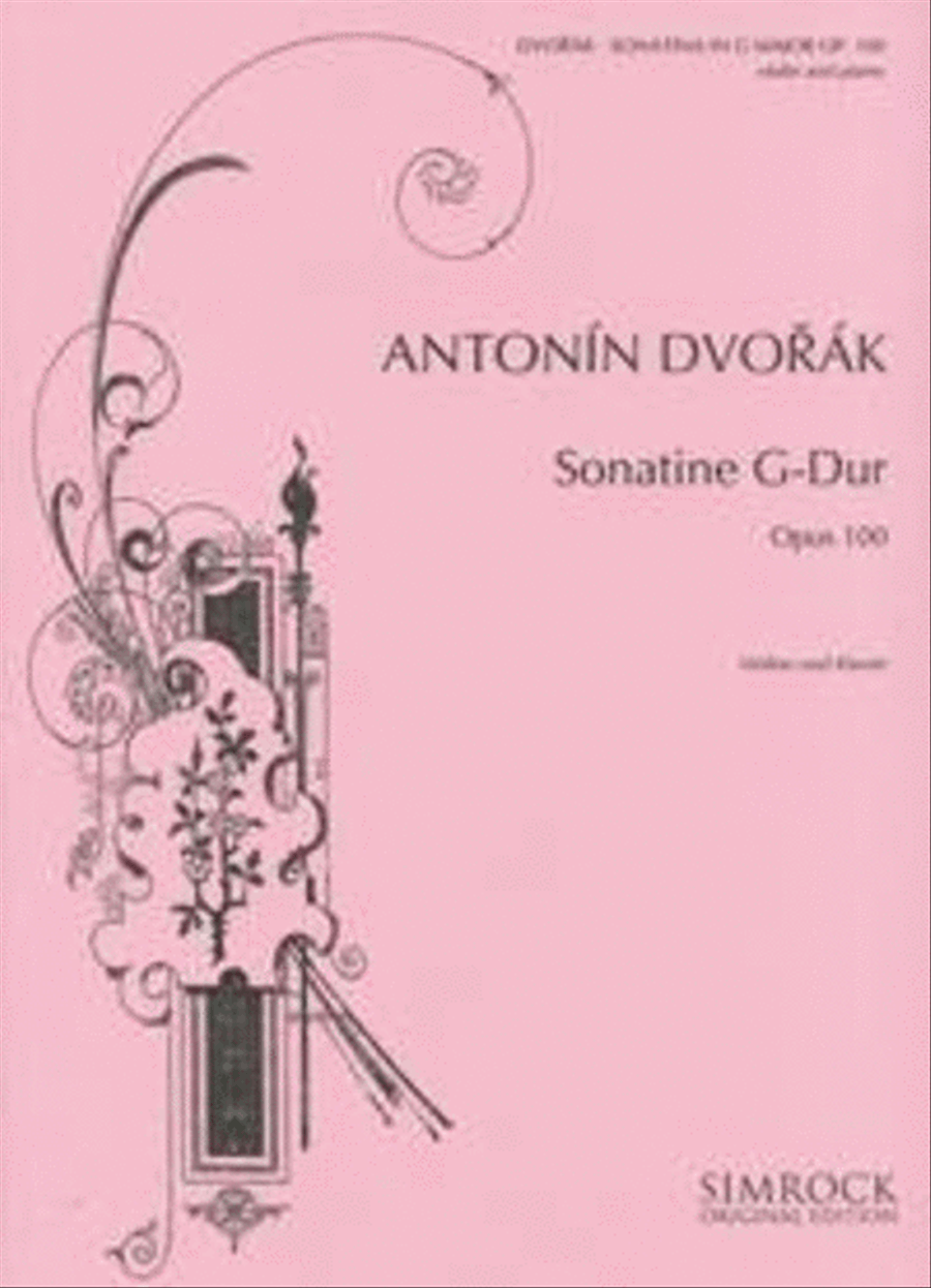 Sonatina in G Op.100 Violin Solo scores gallery preview page 1