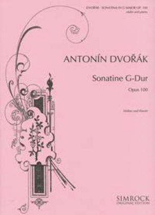 Book cover for Sonatina in G Op.100