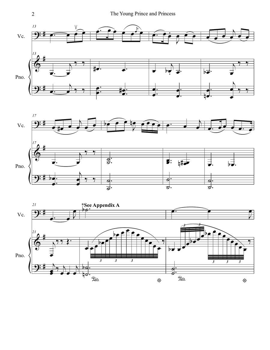 The Young Prince and Princess Chamber Music scores gallery preview page 2