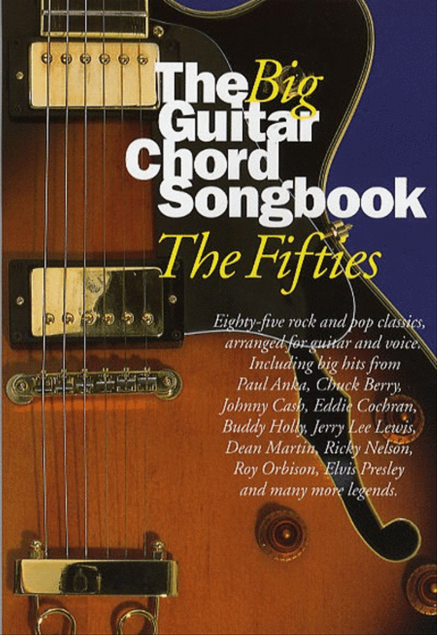 The Big Guitar Chord Songbook: 50s Collection / Songbook scores gallery preview page 1