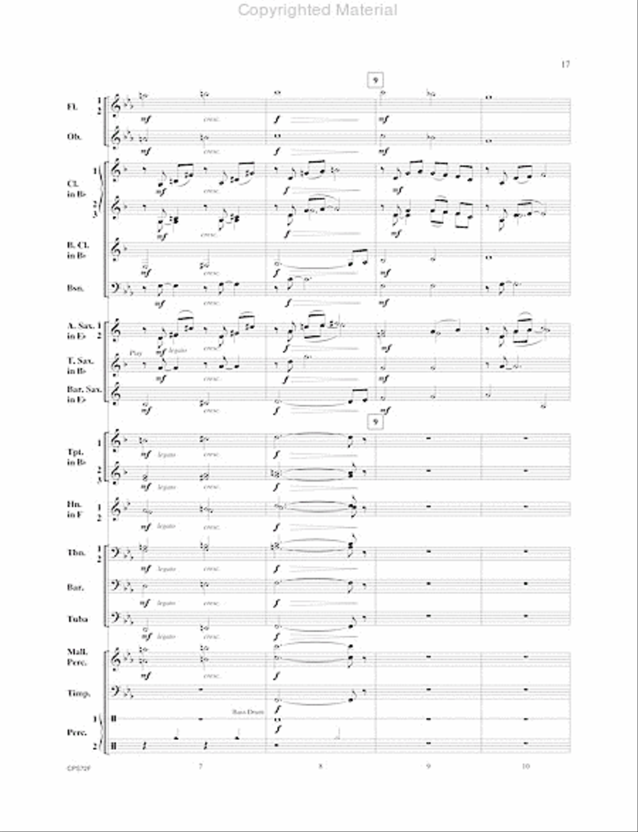 Trilogy Trilogy Concert Band scores gallery preview page 18
