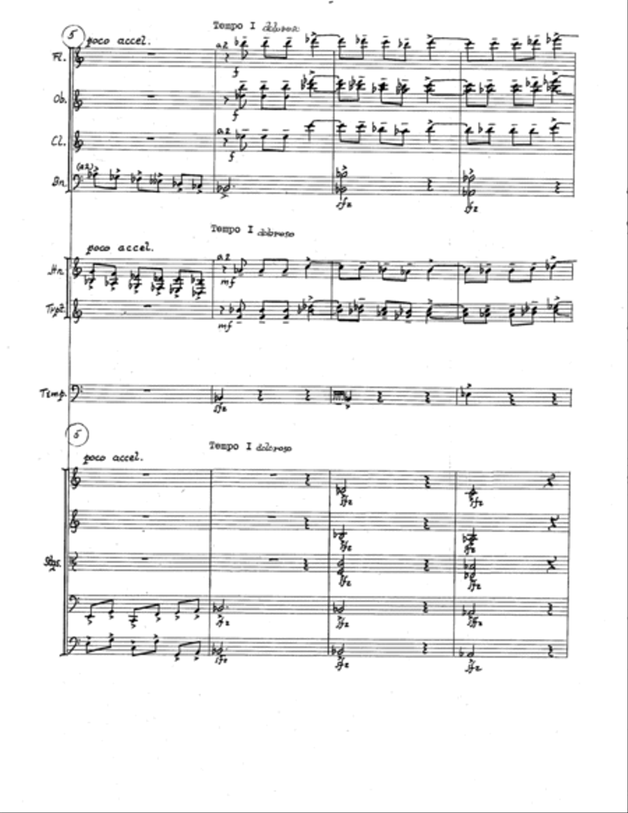 The American Mercury (Additional Full Score) Choir scores gallery preview page 18