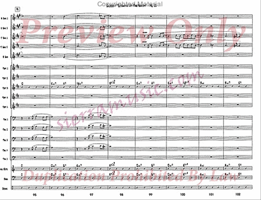 Stompin' At The Savoy Stompin' At The Savoy Jazz Ensemble scores gallery preview page 14