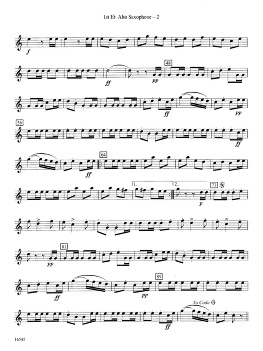 William Tell Overture: E-flat Alto Saxophone