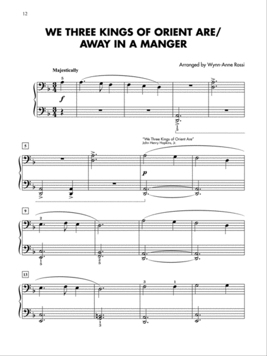 Christmas Medleys for Students, Book 1 Piano Method scores gallery preview page 4