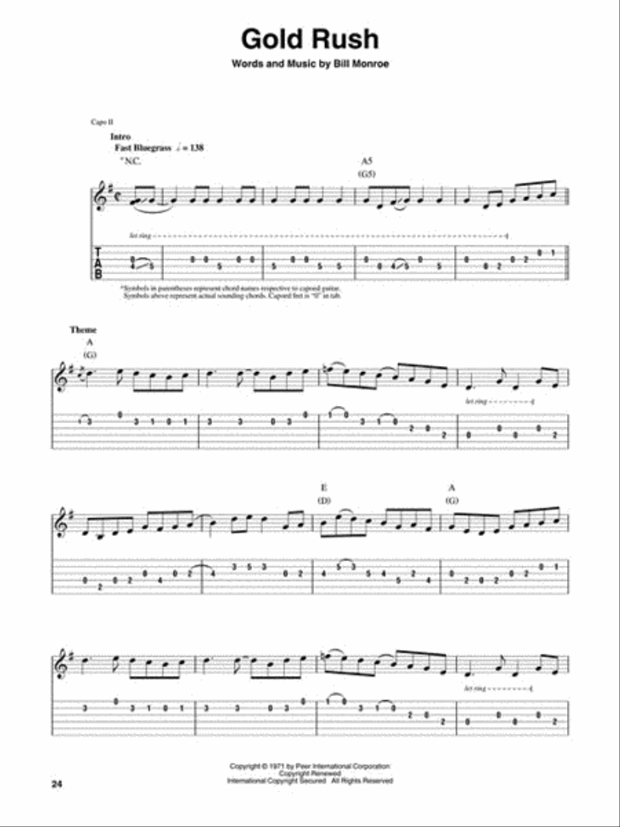 Bluegrass Bluegrass Acoustic Guitar scores gallery preview page 6