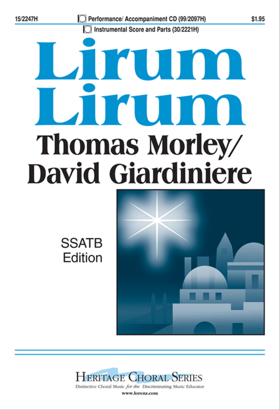 Lirum Lirum SSATB scores gallery preview page 1