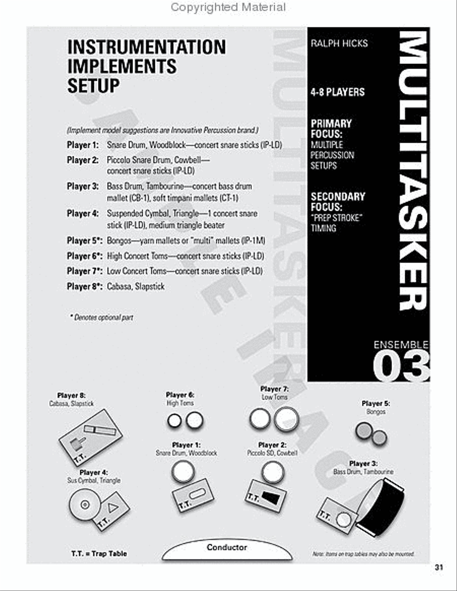 Beyond Basic Percussion Percussion scores gallery preview page 55