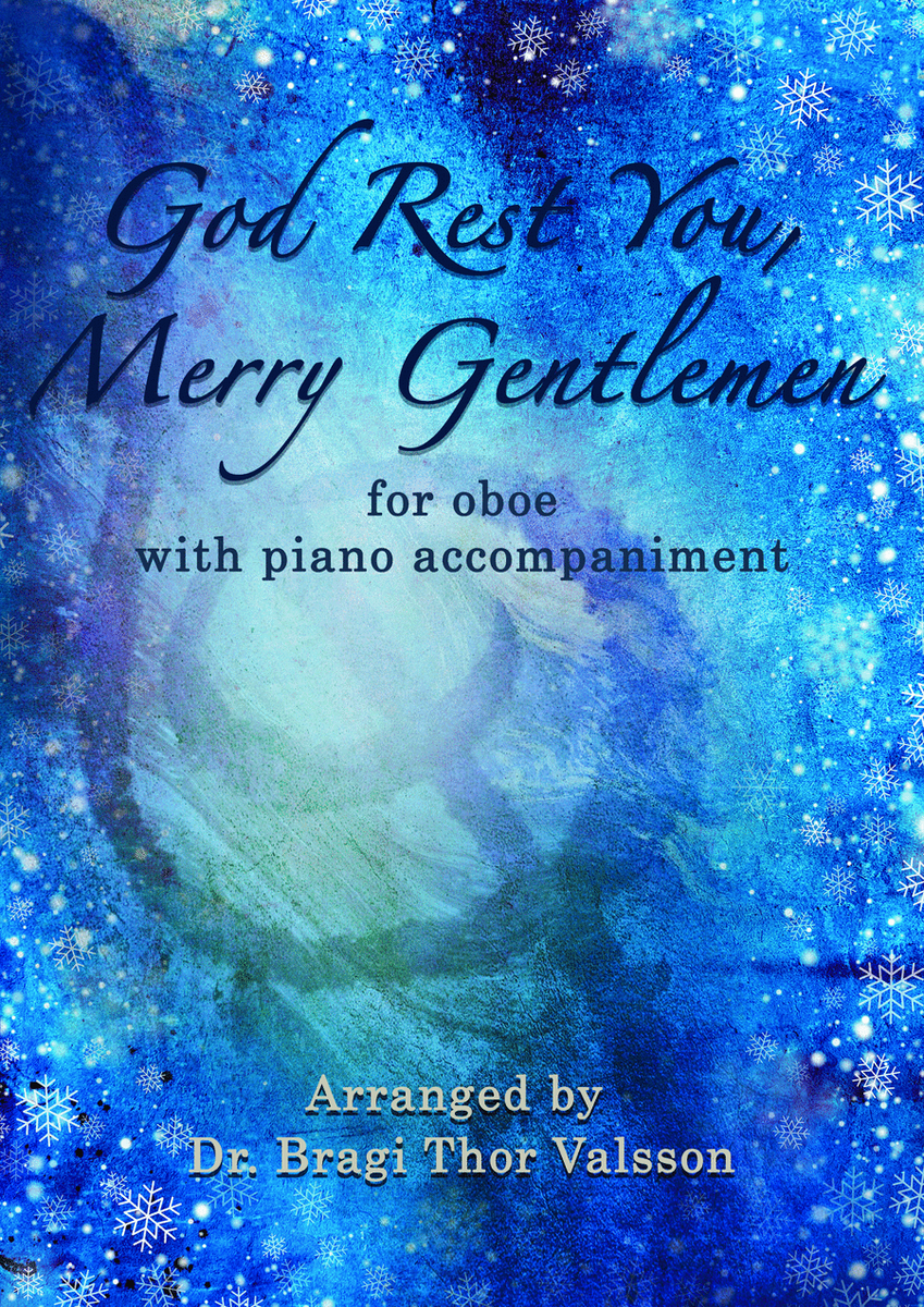 God Rest You, Merry Gentlemen - Oboe with Piano accompaniment image number null