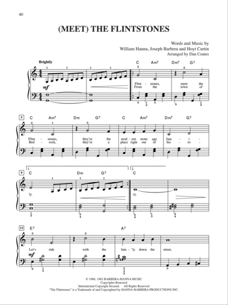 The Family Songbook Piano, Vocal, Guitar scores gallery preview page 3