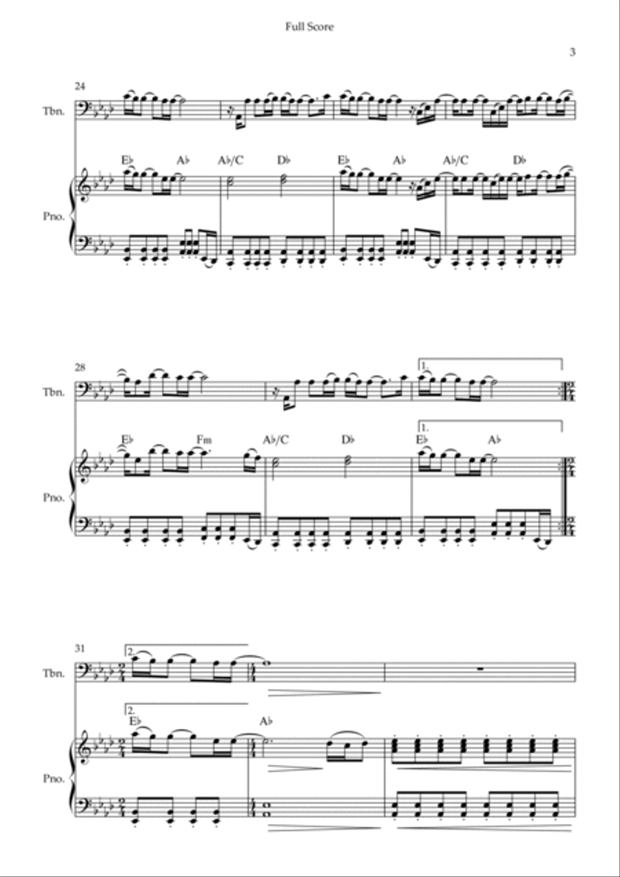 Goodness Of God Piano scores gallery preview page 3