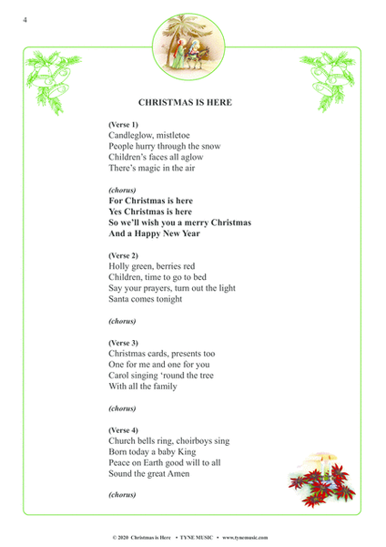 CHRISTMAS IS HERE (New festive songs & traditional carols)