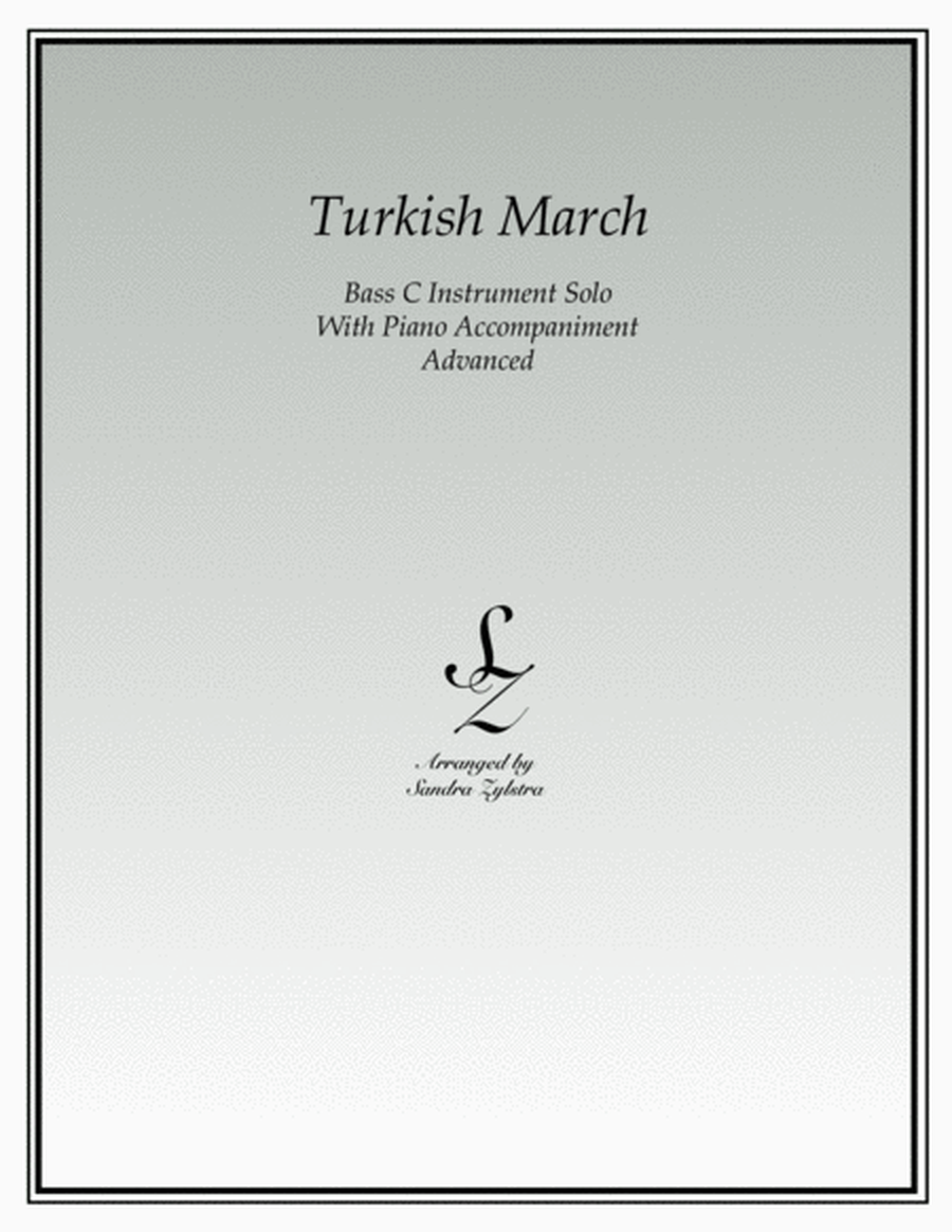 Turkish March (bass C instrument solo) image number null
