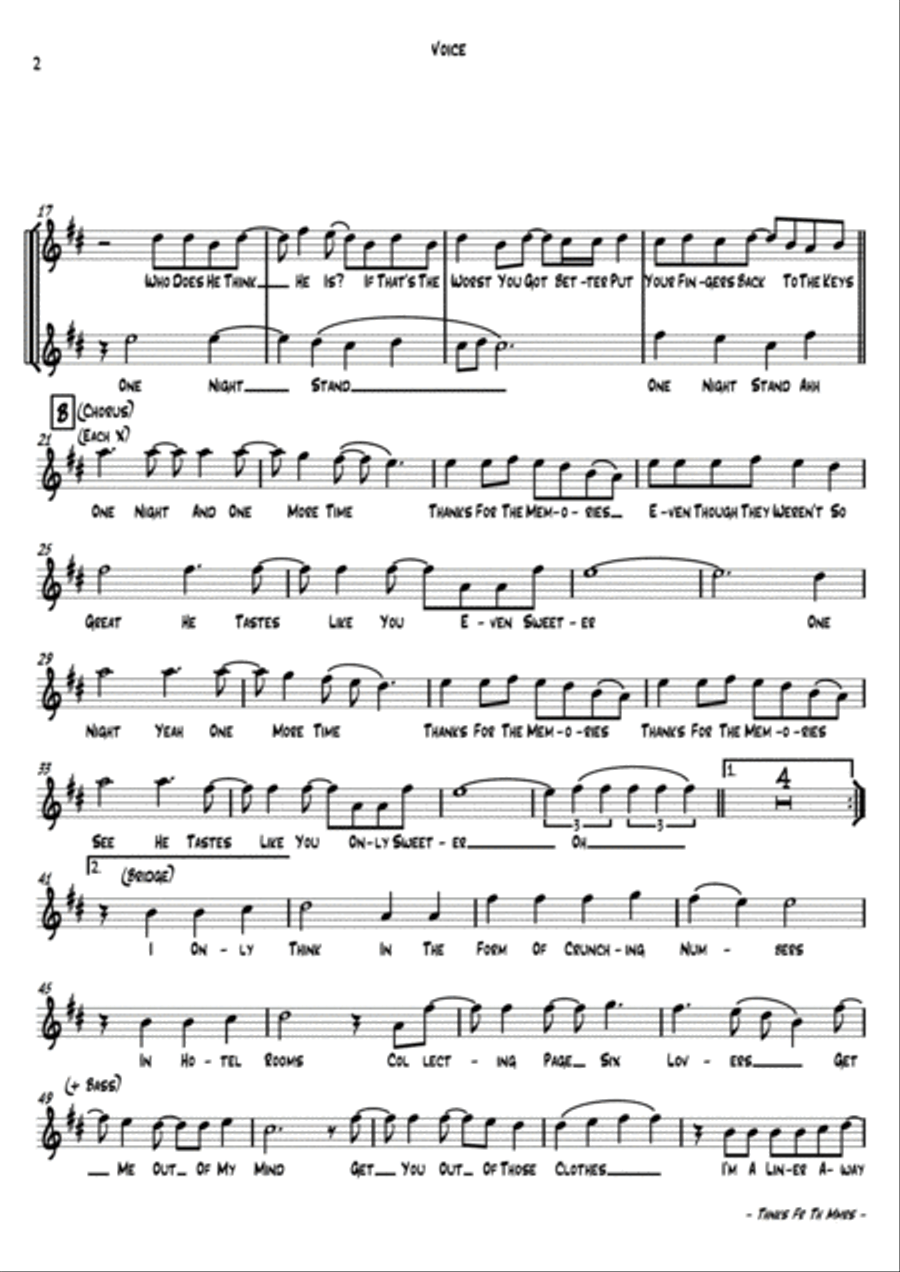 Thnks Fr Th Mmrs Thnks Fr Th Mmrs Jazz Ensemble scores gallery preview page 3