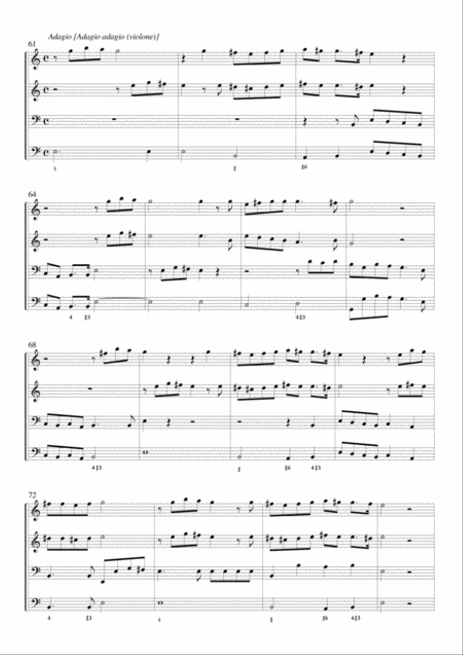 Isabella Leonarda, Sonata op.16 n.11 in e minor Small Ensemble scores gallery preview page 6