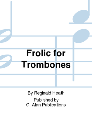 Book cover for Frolic for Trombones
