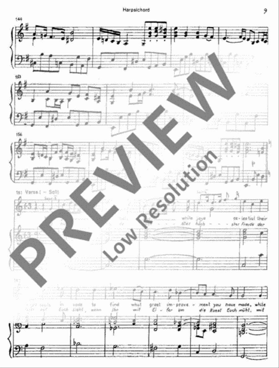 Ode for St Cecilia's Day 1683 Basso Continuo scores gallery preview page 9
